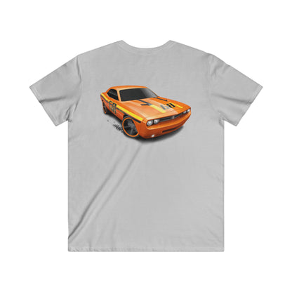 Dodge  Fitted V-Neck Short Sleeve Tee