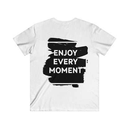 Custom Fitted V-Neck Short Sleeve Tee