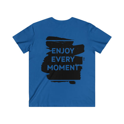 Custom Fitted V-Neck Short Sleeve Tee