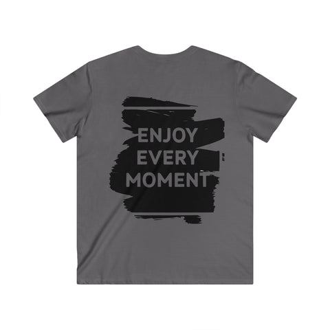 Custom Fitted V-Neck Short Sleeve Tee
