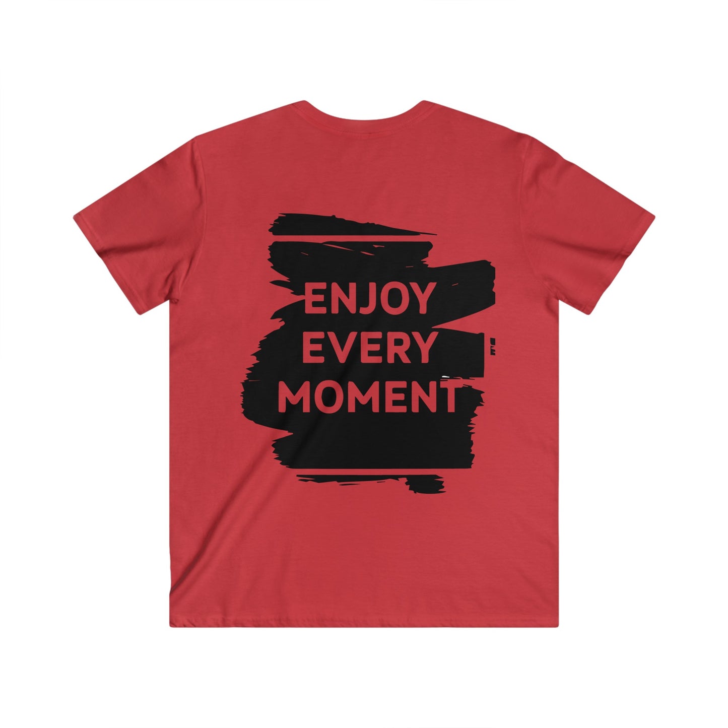 Custom Fitted V-Neck Short Sleeve Tee