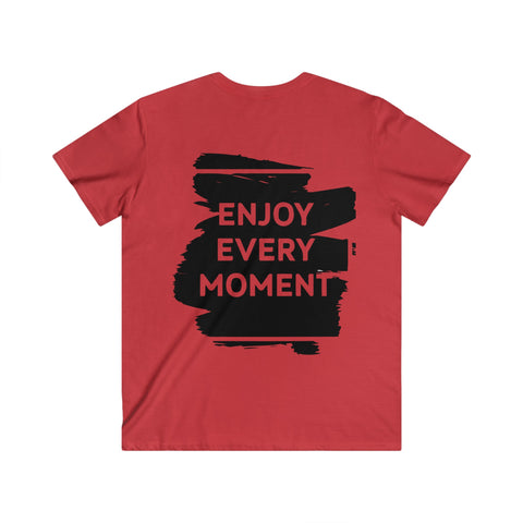 Custom Fitted V-Neck Short Sleeve Tee
