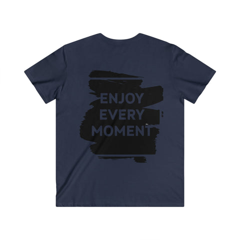 Custom Fitted V-Neck Short Sleeve Tee