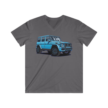 Mercedes Fitted V-Neck Short Sleeve Tee