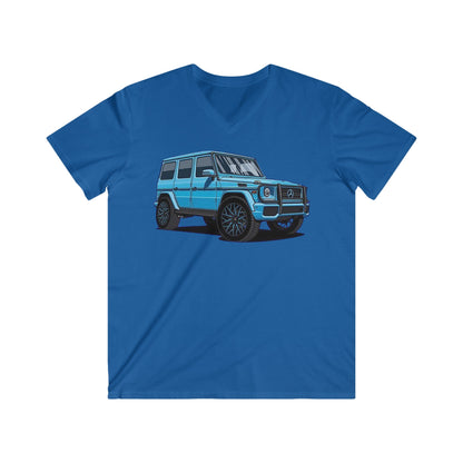 Mercedes Fitted V-Neck Short Sleeve Tee