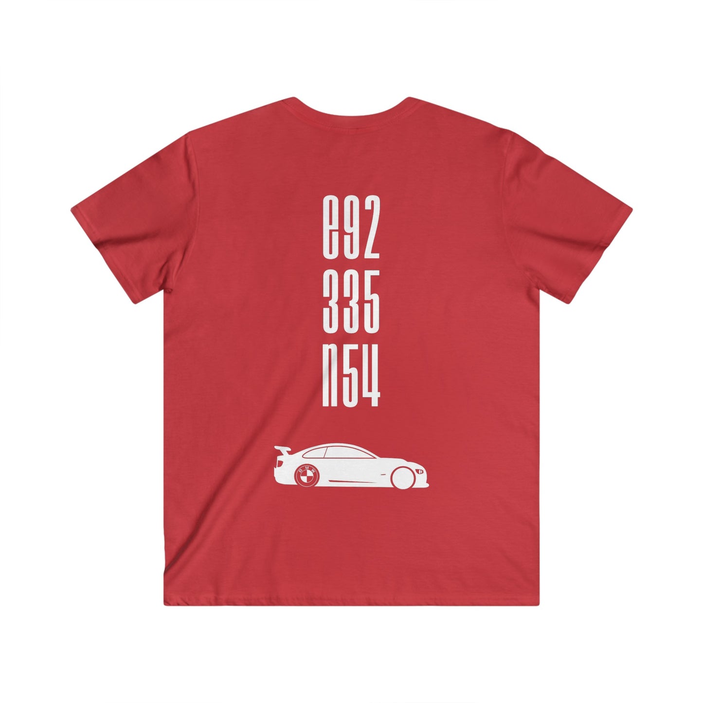 BMW Fitted V-Neck Short Sleeve Tee