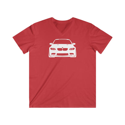 Fitted V-Neck Short Sleeve Tee