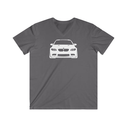 Fitted V-Neck Short Sleeve Tee