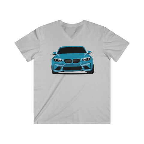 BMW Fitted V-Neck Short Sleeve Tee