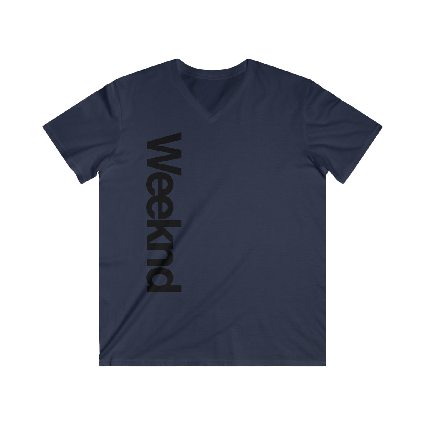 Custom Fitted V-Neck Short Sleeve Tee