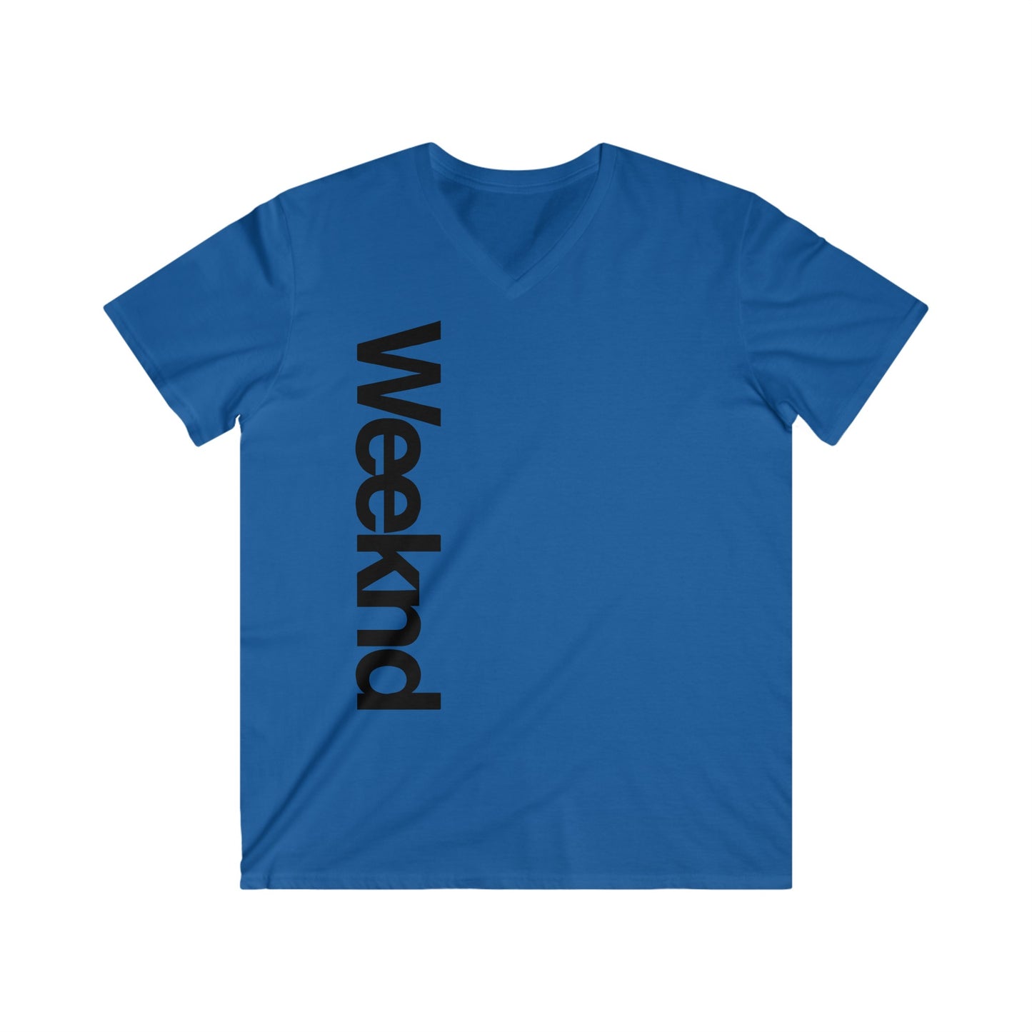 Custom Fitted V-Neck Short Sleeve Tee