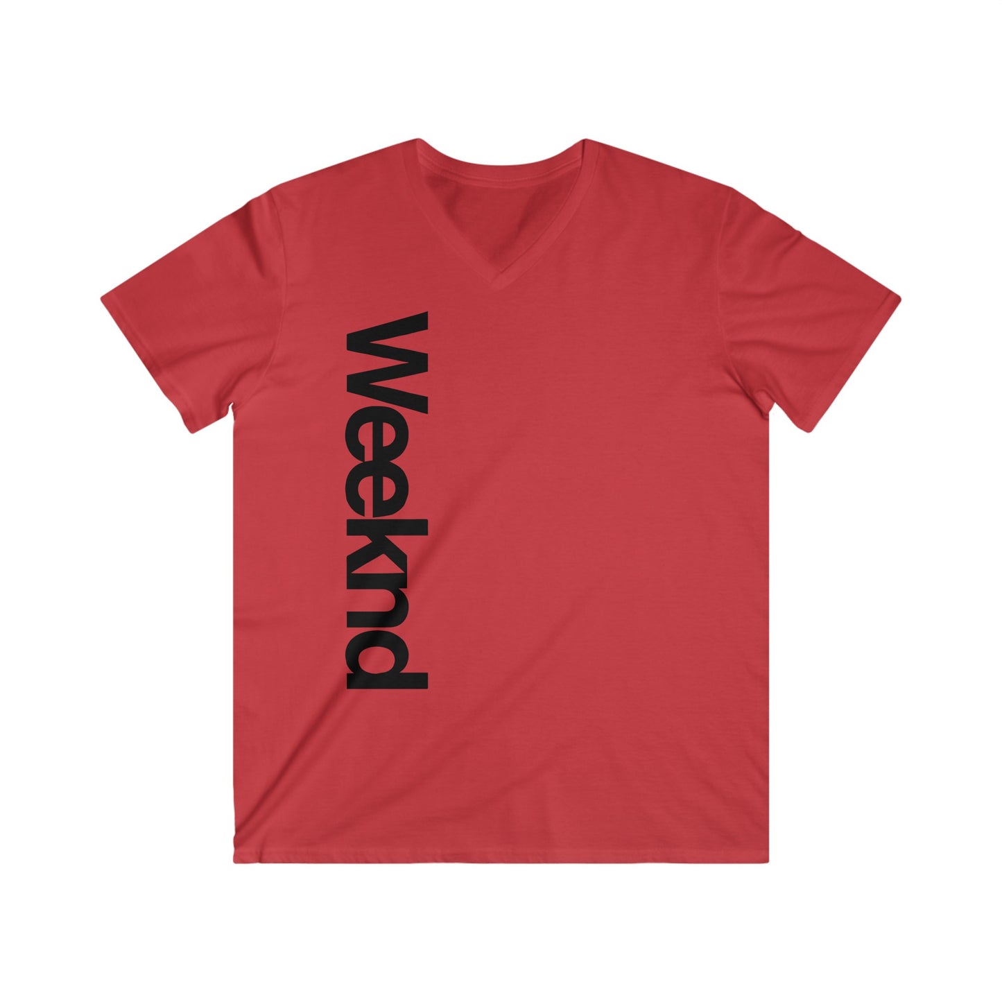 Custom Fitted V-Neck Short Sleeve Tee