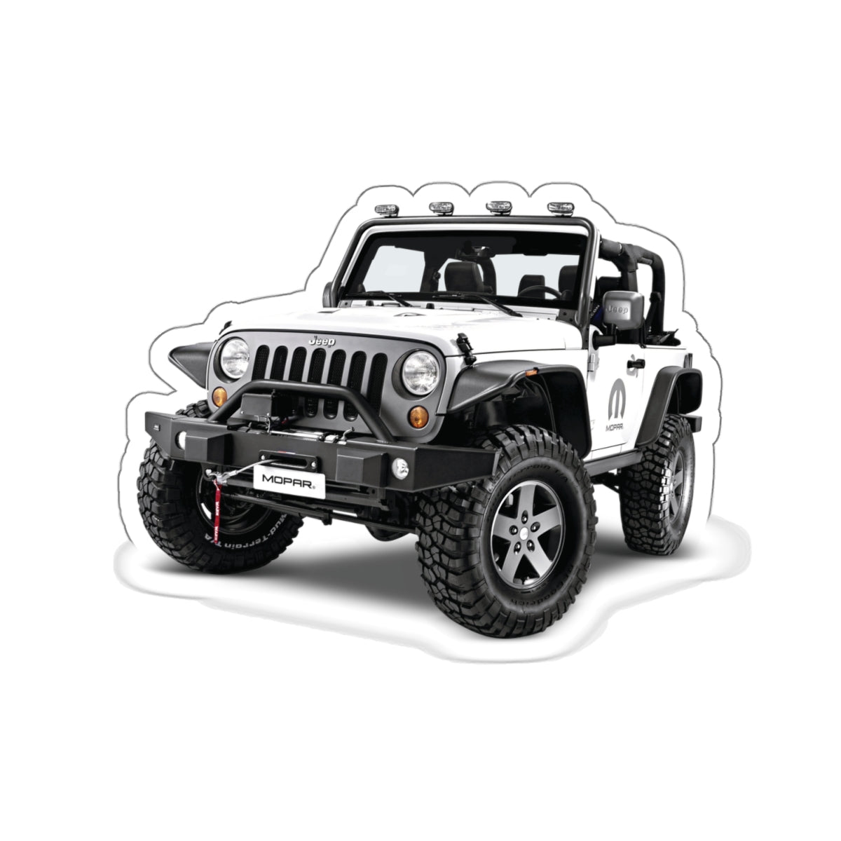 Jeep Kiss-Cut Stickers