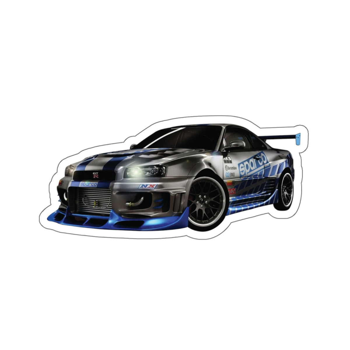 Nissan Skyline GTR Kiss-Cut Stickers