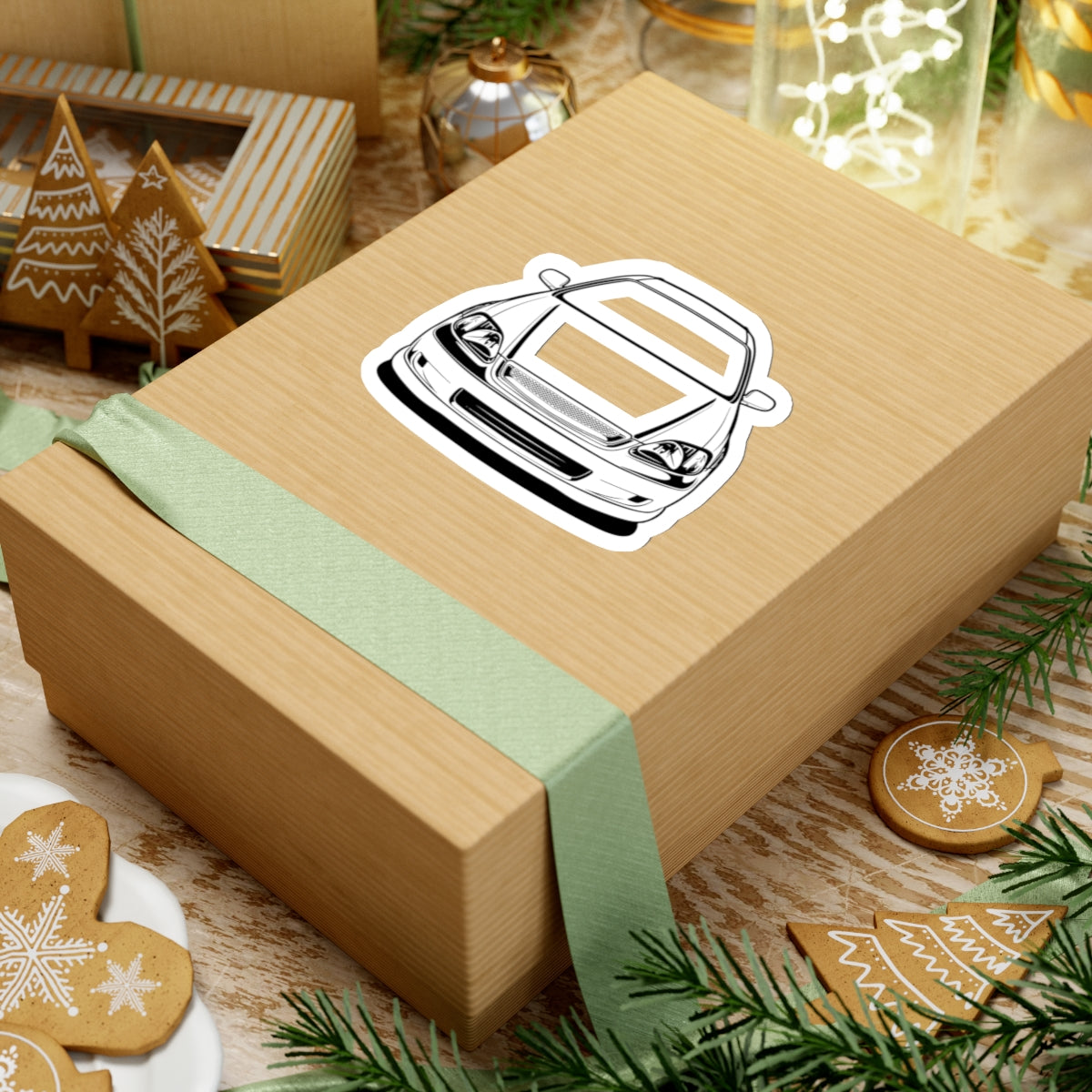 Honda Civic Kiss-Cut Stickers