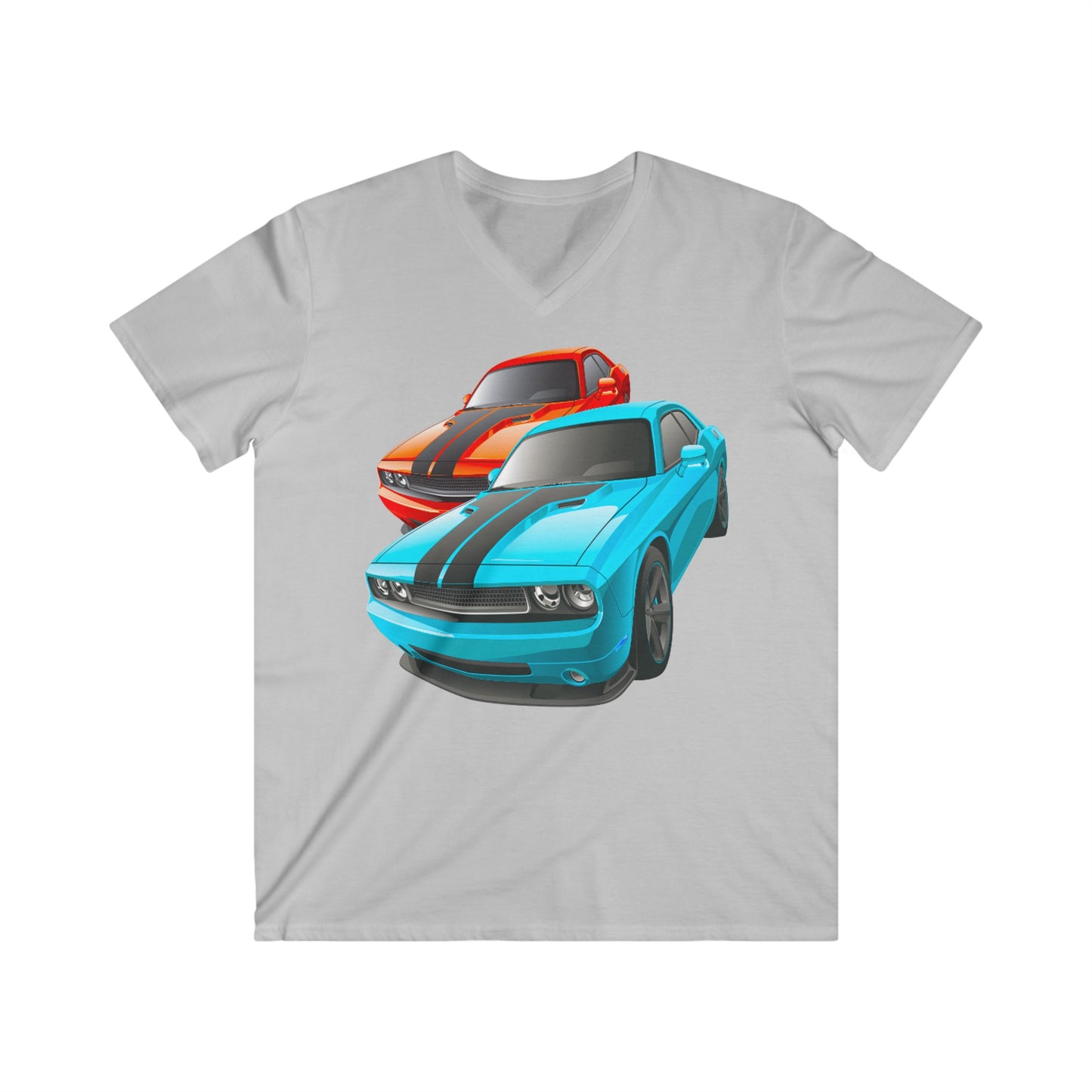 Ford  Fitted V-Neck Short Sleeve Tee