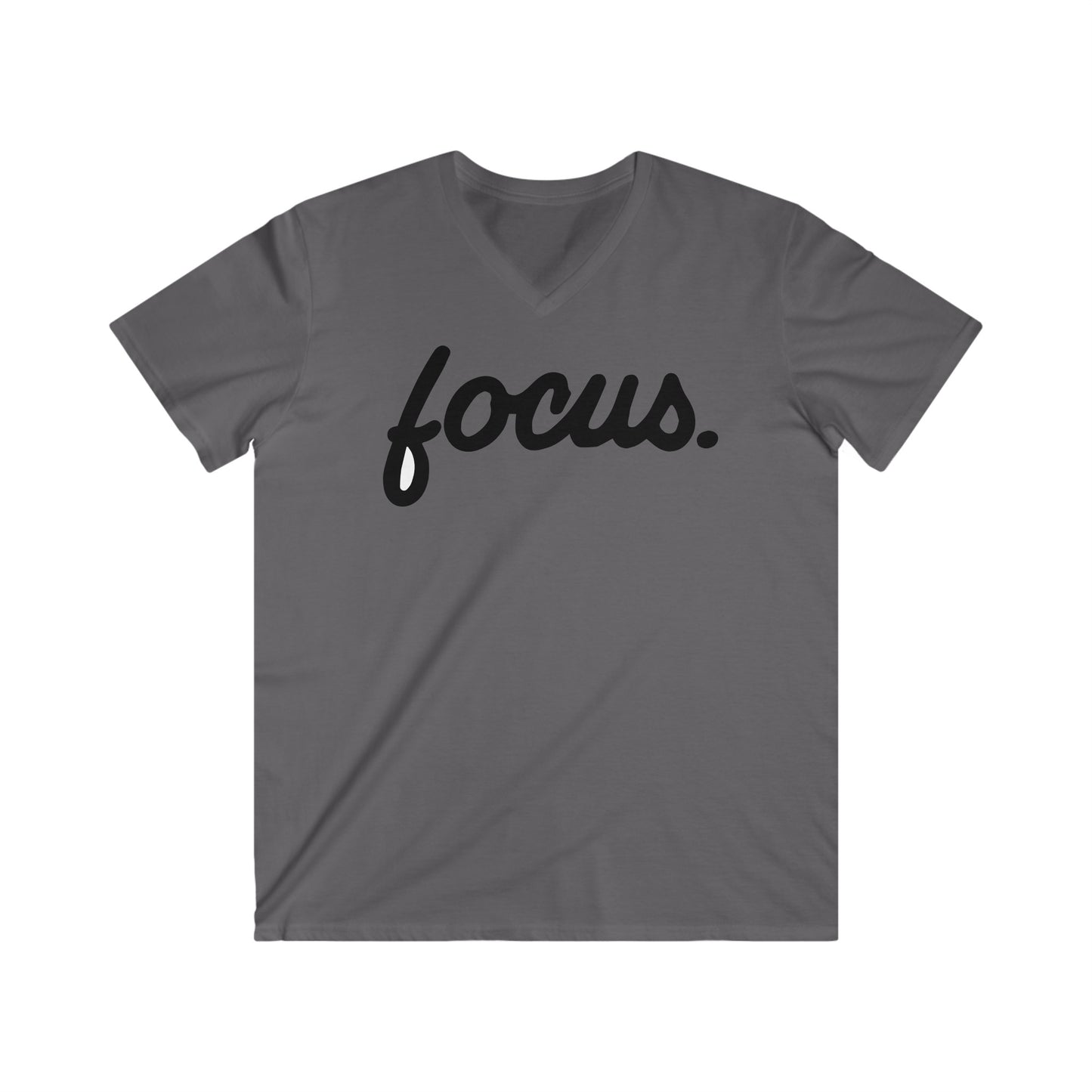 Custom Fitted V-Neck Short Sleeve Tee