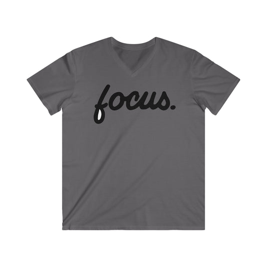 Custom Fitted V-Neck Short Sleeve Tee