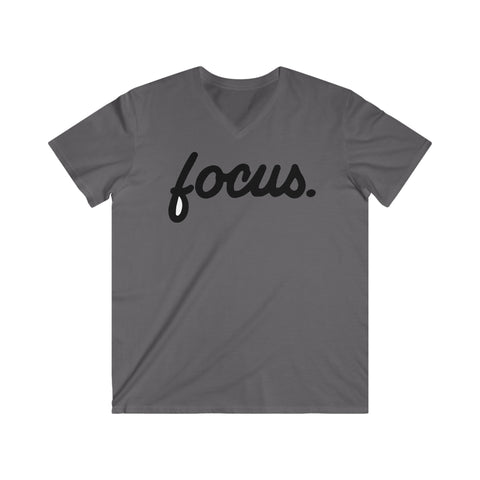 Custom Fitted V-Neck Short Sleeve Tee