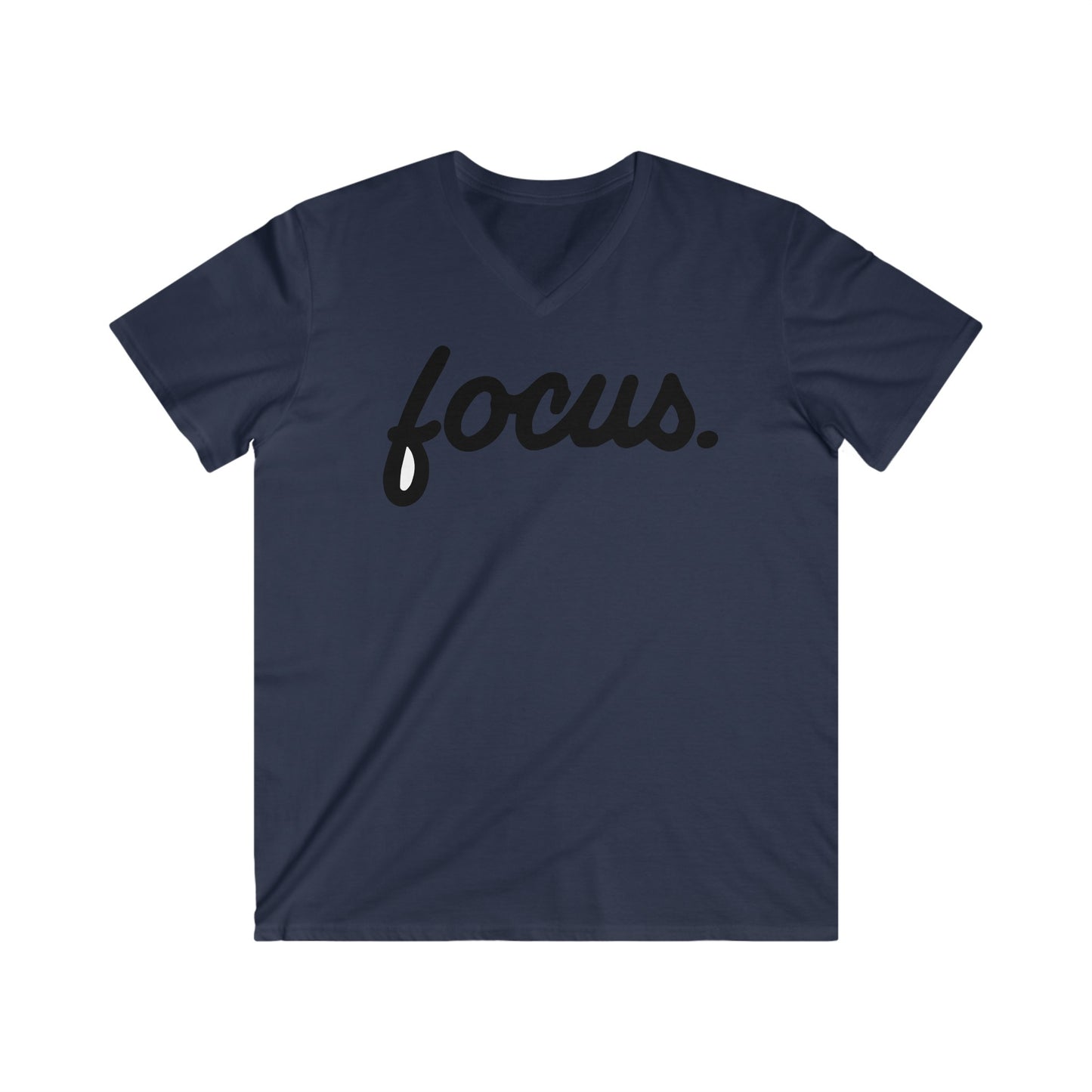 Custom Fitted V-Neck Short Sleeve Tee