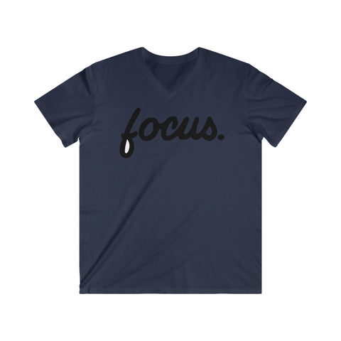 Custom Fitted V-Neck Short Sleeve Tee