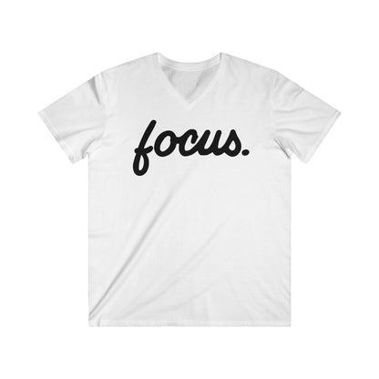 Custom Fitted V-Neck Short Sleeve Tee