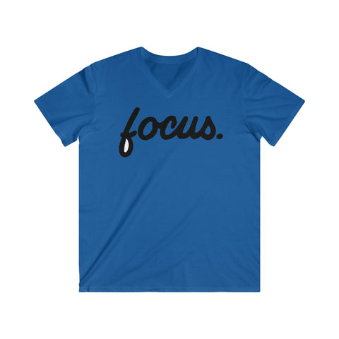 Custom Fitted V-Neck Short Sleeve Tee