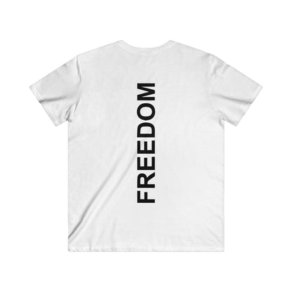 Custom Fitted V-Neck Short Sleeve Tee