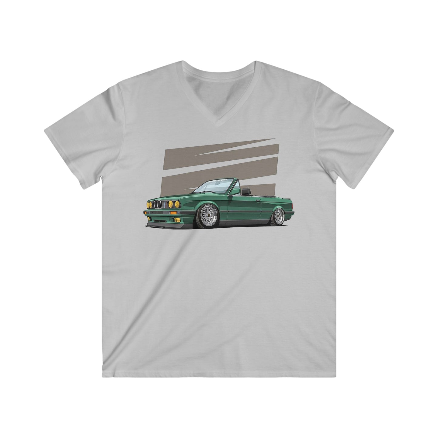 BMW Fitted V-Neck Short Sleeve Tee
