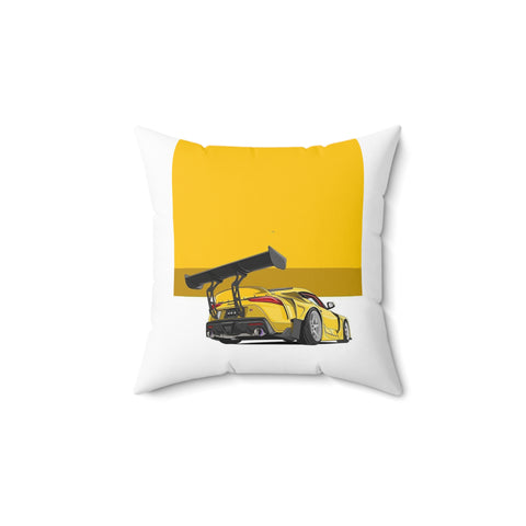 Toyota Supra Custom Spun Pillow