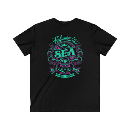 Custom Fitted V-Neck Short Sleeve Tee