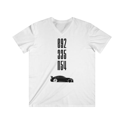 Men's Fitted V-Neck Short Sleeve Tee