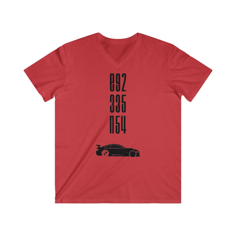 Men's Fitted V-Neck Short Sleeve Tee
