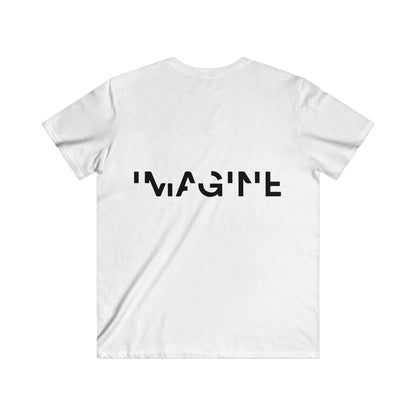 Custom Fitted V-Neck Short Sleeve Tee