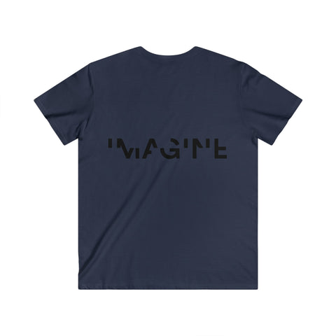Custom Fitted V-Neck Short Sleeve Tee