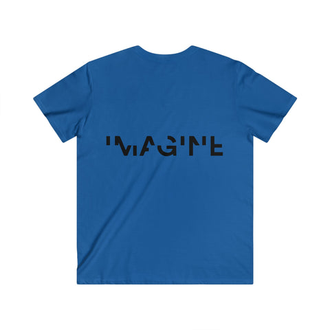 Custom Fitted V-Neck Short Sleeve Tee