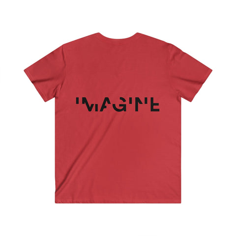 Custom Fitted V-Neck Short Sleeve Tee