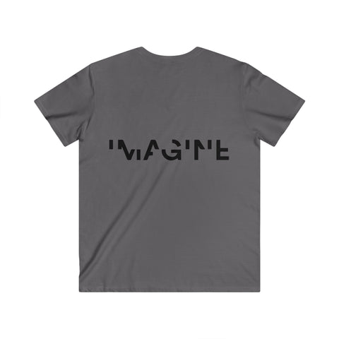 Custom Fitted V-Neck Short Sleeve Tee