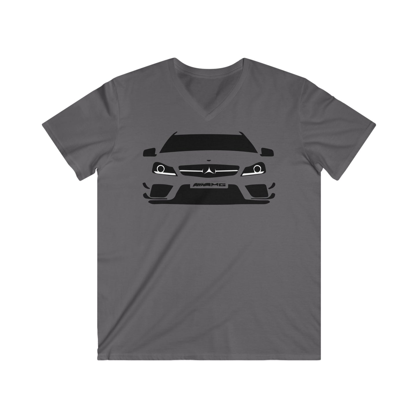 Mercedes Fitted V-Neck Short Sleeve Tee