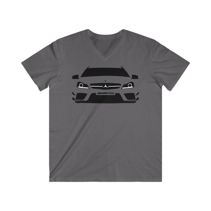 Mercedes Fitted V-Neck Short Sleeve Tee