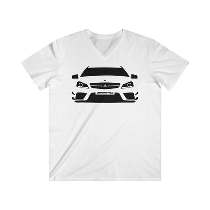 Mercedes Fitted V-Neck Short Sleeve Tee