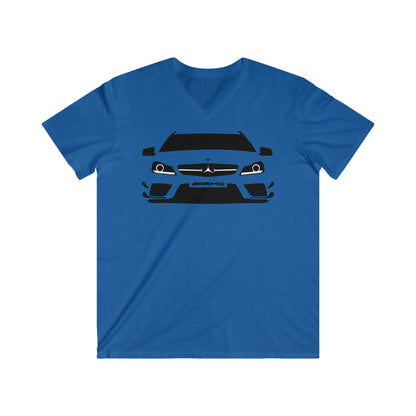 Mercedes Fitted V-Neck Short Sleeve Tee