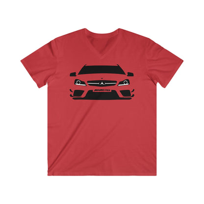 Mercedes Fitted V-Neck Short Sleeve Tee