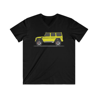 Mercedes Fitted V-Neck Short Sleeve Tee