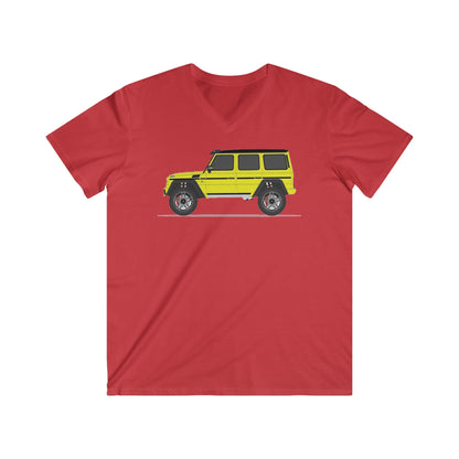 Mercedes Fitted V-Neck Short Sleeve Tee