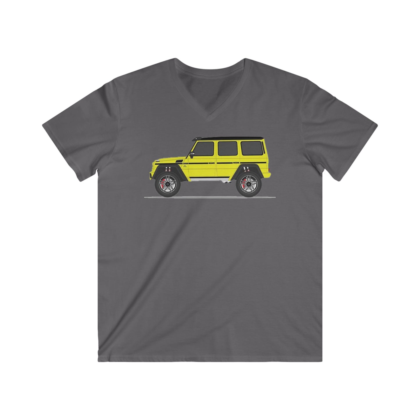 Mercedes Fitted V-Neck Short Sleeve Tee