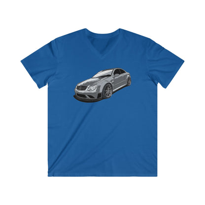 Mercedes Fitted V-Neck Short Sleeve Tee