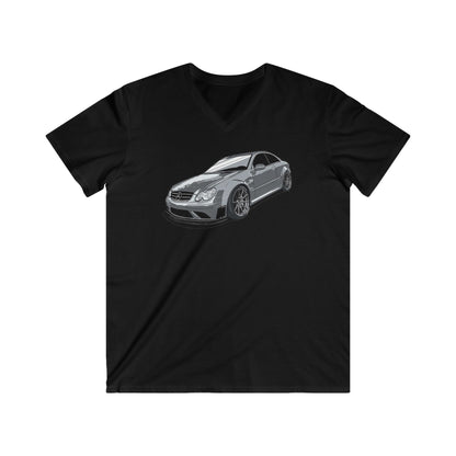 Mercedes Fitted V-Neck Short Sleeve Tee