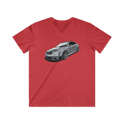 Mercedes Fitted V-Neck Short Sleeve Tee