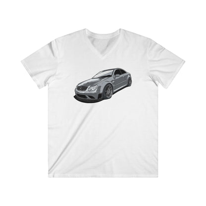 Mercedes Fitted V-Neck Short Sleeve Tee